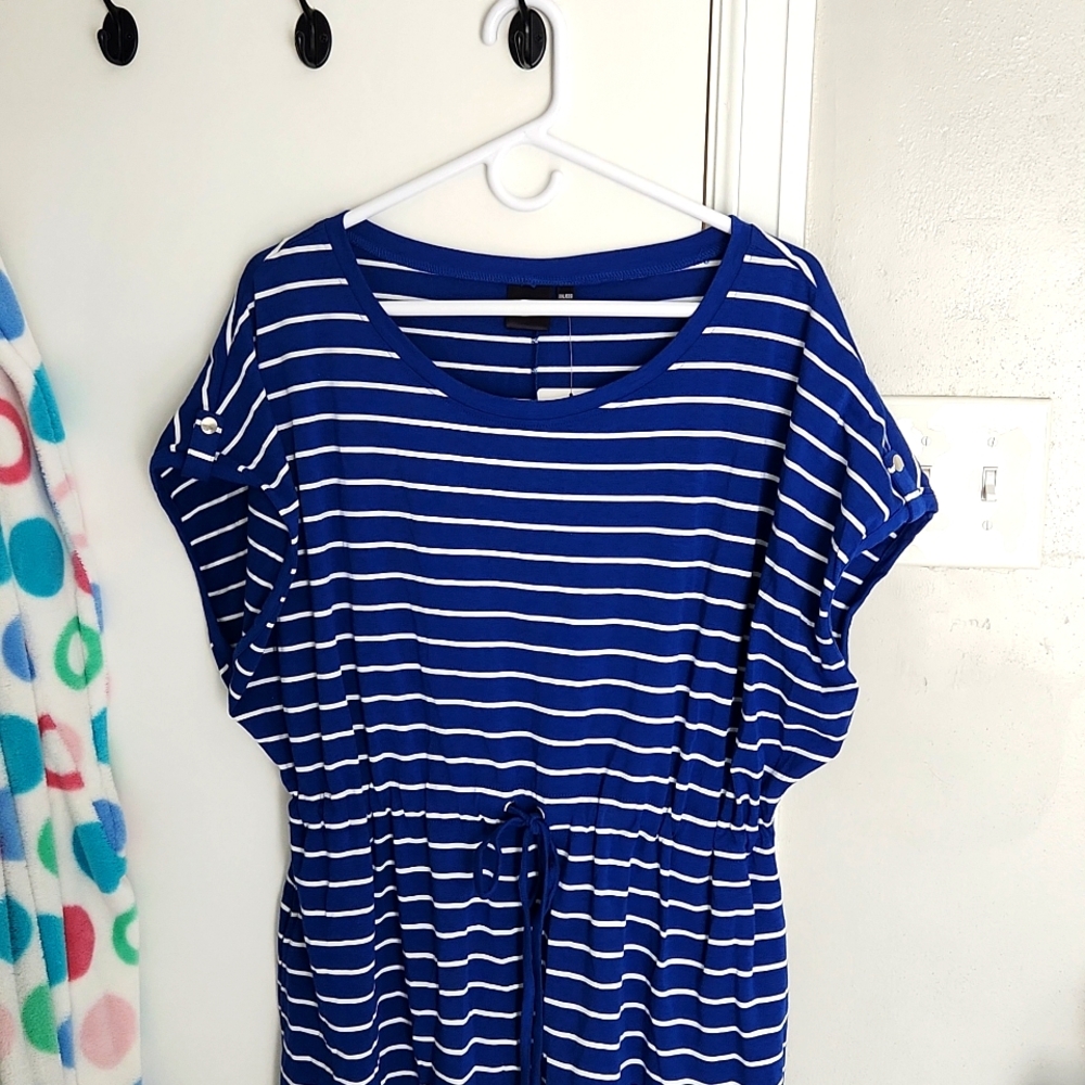 Striped Blue Sundress